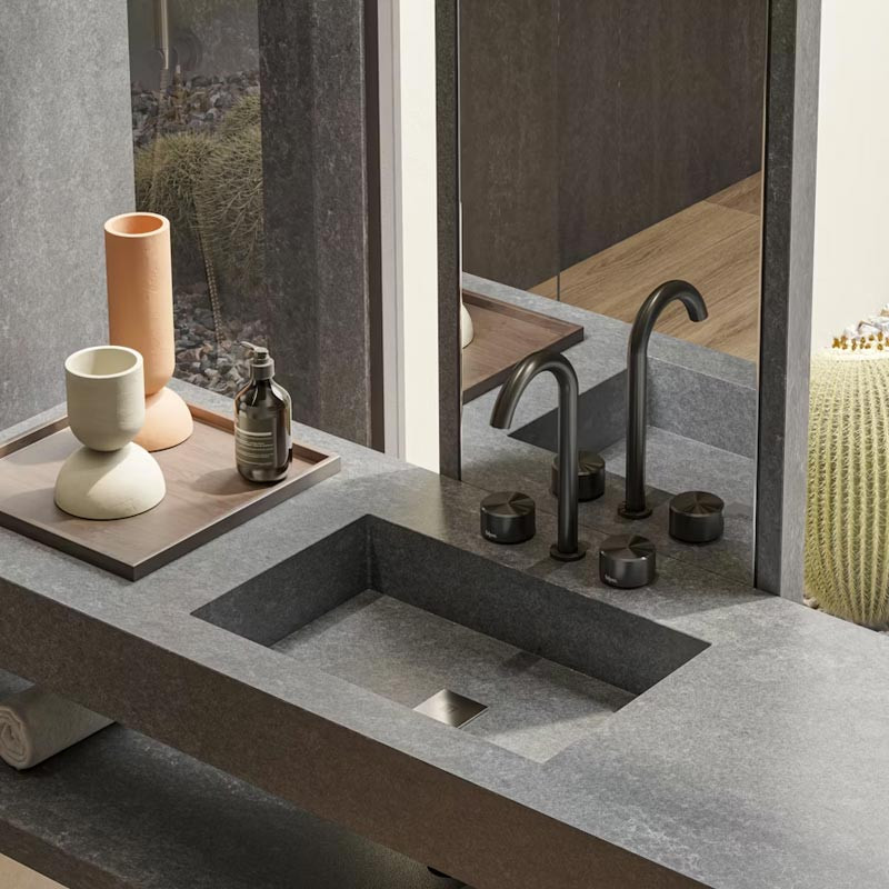 Plan de travail en Quartz Silestone Raw G